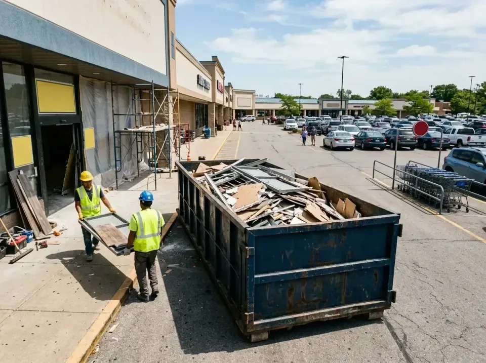 retail-store-renovation-debris-003 — frequently asked questions, Roll-off Dumpster Rentals in Lake Shore, MD